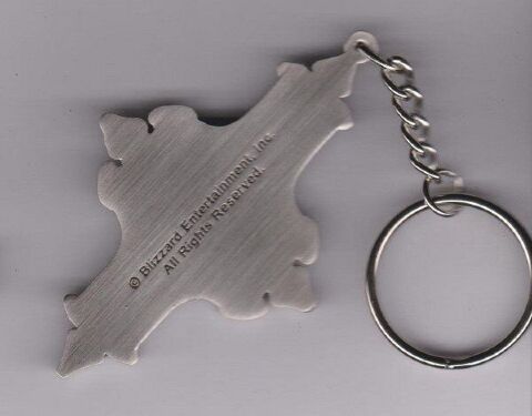 Брелок - Diablo III Logo Keychain -   -  