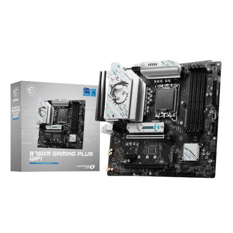 Материнская плата MSI B760M GAMING PLUS WIFI - Нулевой остаток (Feed)  - Нулевой остаток (Feed) 