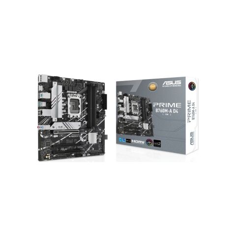 Материнская плата ASUS PRIME B760M-A D4-CSM - Нулевой остаток (Feed)  - Нулевой остаток (Feed) 