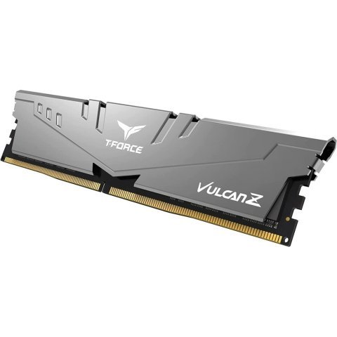 Модуль памяти для компьютера DDR4 16GB (2x8GB) 3600 MHz Vulcan Z Gray Team (TLZGD416G3600HC18JDC01) - Нулевой остаток (Feed) - Нулевой остаток (Feed)