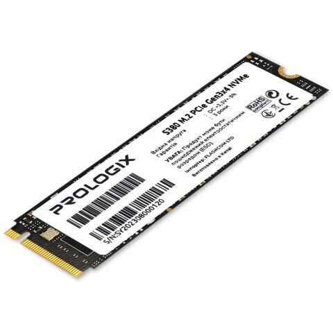 Накопитель SSD M.2 2280 256GB Prologix (PRO256GS380) - Внутренние SSD - Внутренние SSD