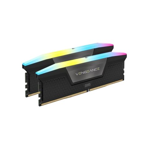 Модуль памяти для компьютера DDR5 96GB (2x48GB) 6800 MHz Vengeance RGB Black Corsair (CMH96GX5M2B6800C34) - Нулевой остаток (Feed)  - Нулевой остаток (Feed) 