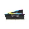 Модуль памяти для компьютера DDR5 96GB (2x48GB) 6800 MHz Vengeance RGB Black Corsair (CMH96GX5M2B6800C34)