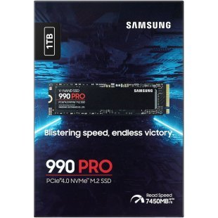 Накопитель SSD M.2 2280 1TB 990 PRO Samsung (MZ-V9P1T0BW)