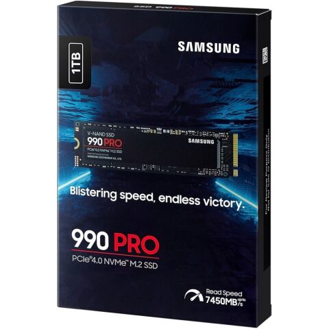 Накопитель SSD M.2 2280 1TB 990 PRO Samsung (MZ-V9P1T0BW) - Нулевой остаток (Feed)  - Нулевой остаток (Feed) 