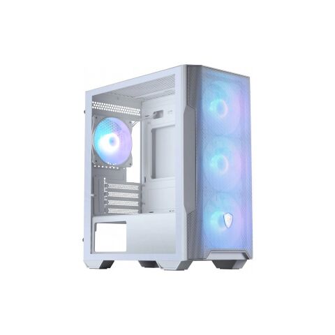 Корпус для ПК MSI MAG FORGE M100R WHITE - Нулевой остаток (Feed)  - Нулевой остаток (Feed) 