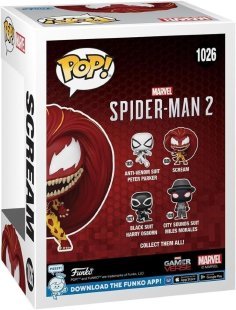 Фігурка Funko Marvel: Spider-Man Scream фанко Людина-павук Крик 1026