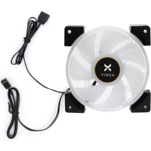 Кулер для корпуса Vinga RGB fan-09 - Вентиляторы к корпусам - Вентиляторы к корпусам