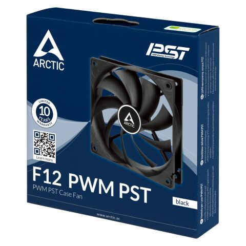 Кулер для корпуса Arctic F12 PWM PST (ACFAN00200A) - Нулевой остаток (Feed) - Нулевой остаток (Feed)