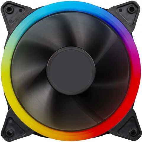 Кулер для корпуса 1stPlayer R2 RGB LED bulk (1stPlayer R2 RGB LED) - Вентиляторы к корпусам  - Вентиляторы к корпусам 