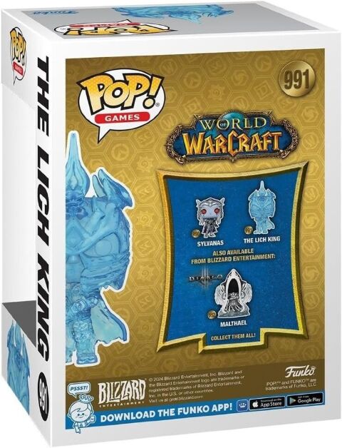 Фігурка Funko World of Warcraft The Lich King Arthas Фанко Варкрафт Король Ліч Артас 991 -   -  
