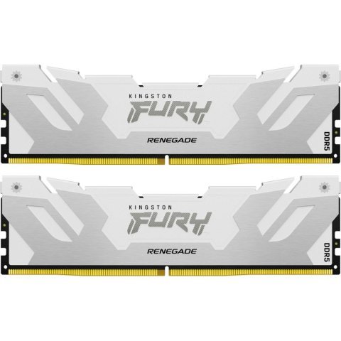 Модуль памяти для компьютера DDR5 64GB (2x32GB) 6400 MHz Renegade White XMP Kingston Fury (ex.HyperX) (KF564C32RWK2-64) - Нулевой остаток (Feed)  - Нулевой остаток (Feed) 