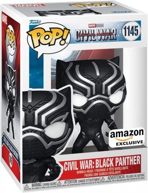 Фігурка Funko Marvel Civil War Black Panther Фанко Чорна пантера Amazon Exclusive 1145 -   -  