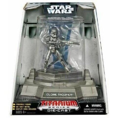 Фігурка Star Wars - TITANIUM DIECAST - CLONE TROOPER -   -  