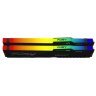 Модуль памяти для компьютера DDR5 64GB (2x32GB) 5200 MHz Beast RGB Kingston Fury (ex.HyperX) (KF552C40BBAK2-64)