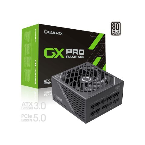 Блок питания Gamemax 1250W (GX-1250 PRO BK (ATX3.0 PCIe5.0) - Блоки питания  - Блоки питания 