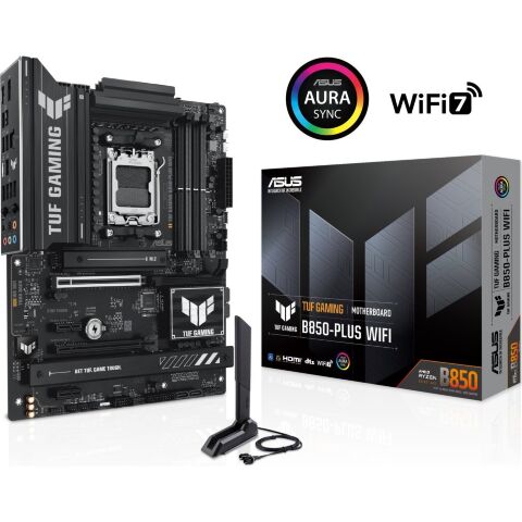 Материнская плата ASUS TUF GAMING B850-PLUS WIFI - Системные (материнские) платы  - Системные (материнские) платы 
