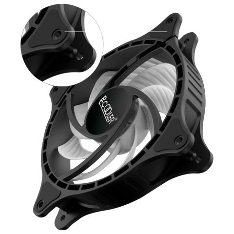 Кулер для корпуса PcCooler FX 120 ARGB - Нулевой остаток (Feed) - Нулевой остаток (Feed)