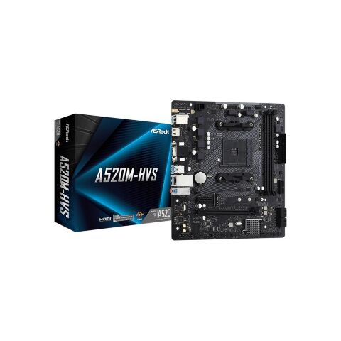 Материнская плата ASRock A520M-HVS - Нулевой остаток (Feed)  - Нулевой остаток (Feed) 