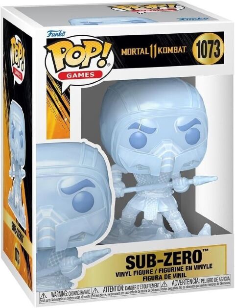 Фігурка Funko Pop Mortal Kombat Sub Zero Фанко Саб Зіро 1073 - -