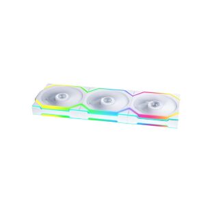 Кулер для корпуса Lian Li Uni Fan SL WIRELESS 120-3, White (G99.12SL1W3W.00)