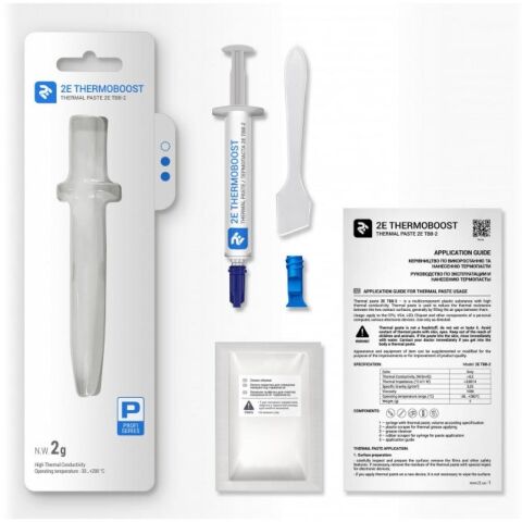 Термопаста 2E THERMOBOOST PROFI (2E-TB8-2) - Термопасты - Термопасты