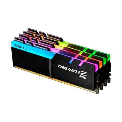 Модуль памяти для компьютера DDR4 128GB (4x32GB) 3600 MHz Trident Z RGB G.Skill (F4-3600C18Q-128GTZR) - Нулевой остаток (Feed) - Нулевой остаток (Feed)