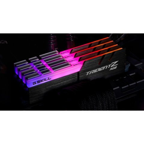 Модуль памяти для компьютера DDR4 128GB (4x32GB) 3600 MHz Trident Z RGB G.Skill (F4-3600C18Q-128GTZR) - Нулевой остаток (Feed) - Нулевой остаток (Feed)