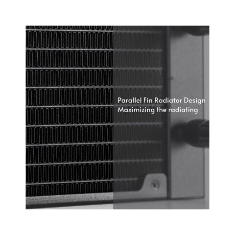 Система жидкостного охлаждения Chieftec Iceberg 240 DARK (CLC-240-BLK) - Нулевой остаток (Feed)  - Нулевой остаток (Feed) 