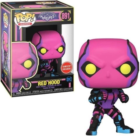 Фігурка Funko DC Heroes Red Hood Blacklight фанко Червоний капюшон (GameStop Exclusive) 891 - -