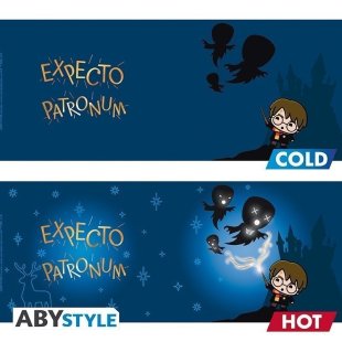 Чашка хамелеон Harry Potter Expecto Patronum King size Гарри Поттер Экспекто Патронум Кружка 460 мл