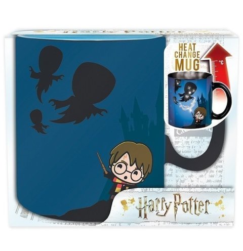 Чашка хамелеон Harry Potter Expecto Patronum King size Гарри Поттер Экспекто Патронум Кружка 460 мл - -