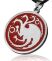 Медальйон Game of Thrones Targaryen Dragon -   -  