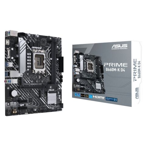 Материнская плата ASUS PRIME B660M-K D4 - Нулевой остаток (Feed)  - Нулевой остаток (Feed) 