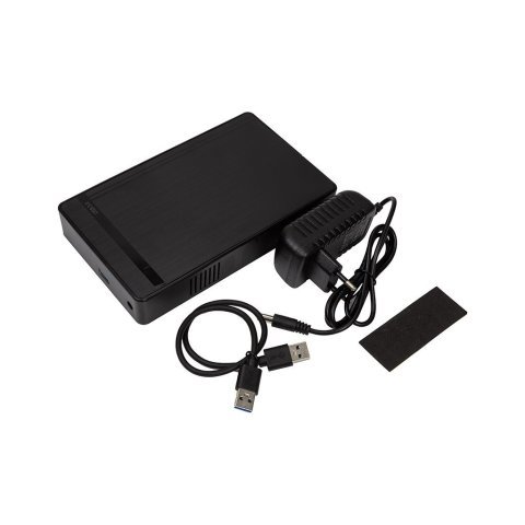 Карман внешний PowerPlant HDD 2.5/3.5" USB3.0 (HC380404) - Нулевой остаток (Feed)  - Нулевой остаток (Feed) 