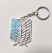 Брелок емблема Розвідкорпус Атака Титанів Attack on Titan Keychain ABS пластик 5 см. -   -  