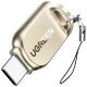 Считыватель флеш-карт UGREEN USB-C to TF 3.0 CM331 Light Golden (80124) - Кардридеры  - Кардридеры 