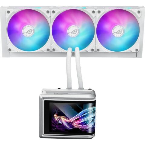 Система жидкостного охлаждения ASUS ROG Ryuo IV SLC 360 ARGB White (90RC0152-B0EAY0) - Нулевой остаток (Feed)  - Нулевой остаток (Feed) 