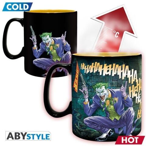Чашка хамелеон Abystyle DC COMICS Batman and Joker Ceramic Mug кружка Бетмен та Джокер 460 мл -   -  