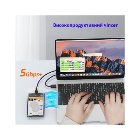 Карман внешний Maiwo 2.5" SATA/SSD HDD - USB3.0 (K2510B) - Нулевой остаток (Feed)  - Нулевой остаток (Feed) 