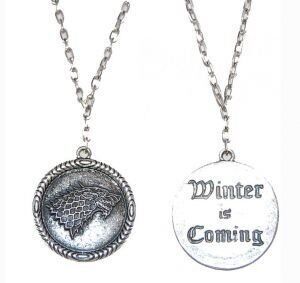 Медальйон Game of Thrones Stark Wolf (Winter is Coming) -   -  