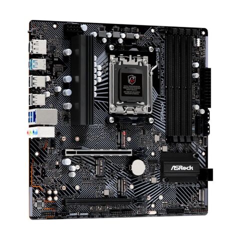 Материнская плата ASRock B650M PG LIGHTNING - Нулевой остаток (Feed)  - Нулевой остаток (Feed) 