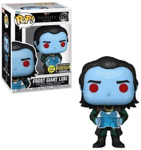 Фігурка Funko Marvel: Frost Giant Loki Крижаний гігант Локі (Glow, Exclusive) 1269