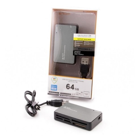 Считыватель флеш-карт Atcom TD2053 (16114) - Нулевой остаток (Feed) - Нулевой остаток (Feed)