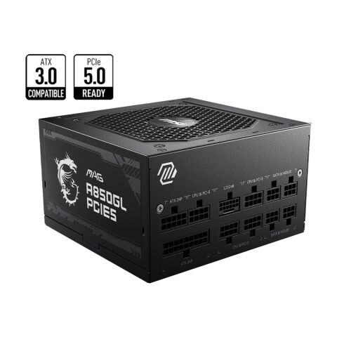 Блок питания MSI 850W (MAG A850GL PCIE5) - Нулевой остаток (Feed) - Нулевой остаток (Feed)