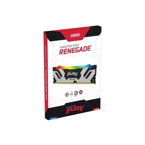 Модуль памяти для компьютера DDR5 96GB (2x48GB) 6000 MHz Renegade RGB XMP Kingston Fury (ex.HyperX) (KF560C32RSAK2-96) - Нулевой остаток (Feed) - Нулевой остаток (Feed)