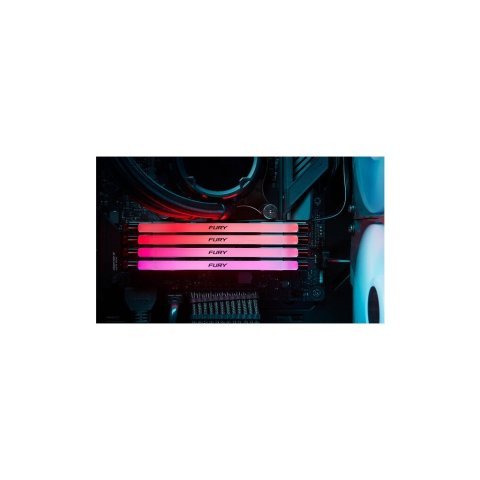 Модуль памяти для компьютера DDR5 96GB (2x48GB) 6000 MHz Renegade RGB XMP Kingston Fury (ex.HyperX) (KF560C32RSAK2-96) - Нулевой остаток (Feed) - Нулевой остаток (Feed)