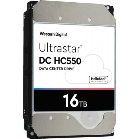 Жесткий диск 3.5" 16TB Ultrastar DC HC550 WD (WUH721816ALE6L4) - Нулевой остаток (Feed) - Нулевой остаток (Feed)