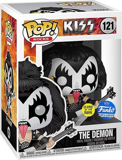 Фигурка Funko KISS The Demon Фанко Кисс Демон Glow in The Dark (Exclusive) 121 - -