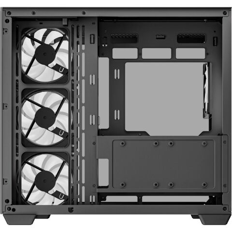 Корпус Deepcool CG530 4F Black (R-CG530-BKADA4-G-1) - Нулевой остаток (Feed) - Нулевой остаток (Feed)